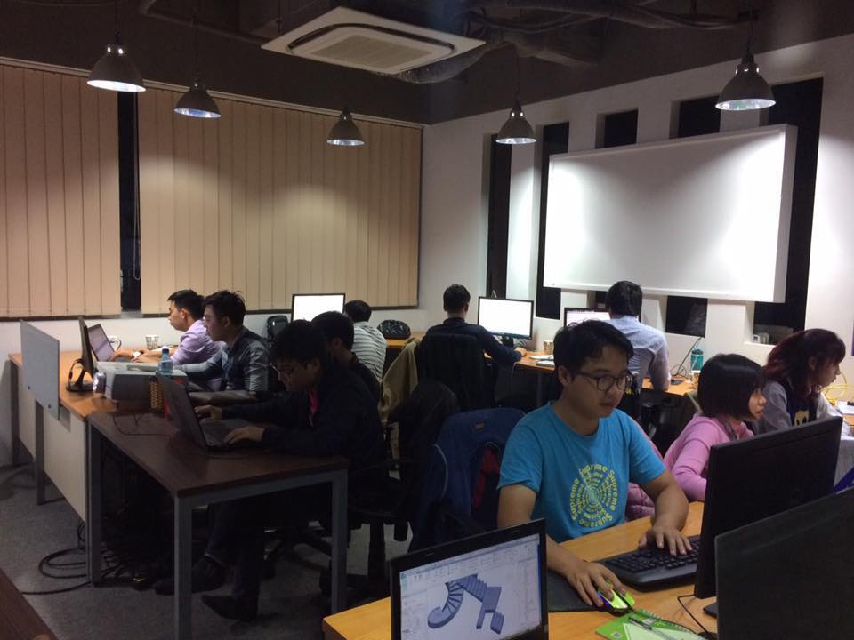 Khóa học revit architecture cho công ty HIcas