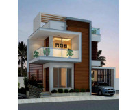 Tuyển chọn những mẫu nhà phố 7x10m có gara oto