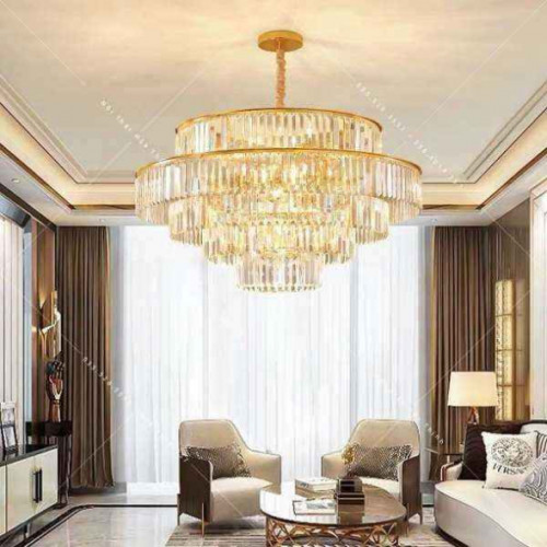 Tổng hợp mẫu đèn chùm hoa pha lê đẹp và sang trọng nhất