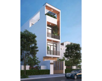 Báo giá chi phí xây dựng nhà 1 trệt 3 lầu Đức Linh, Bình Thuận