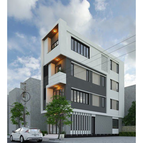 Tư vấn thiết kế mẫu nhà 4 tầng 2 mặt tiền hiện nay