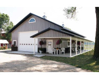 Ý tưởng mẫu nhà tiền chế có gác lửng hot nhất hiện nay