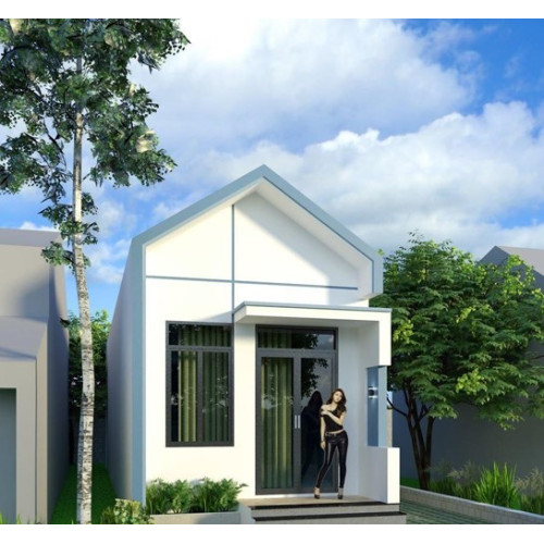 Thiết kế nhà ống 1 tầng 40m2 | Mẫu nhà đẹp tháng 10 