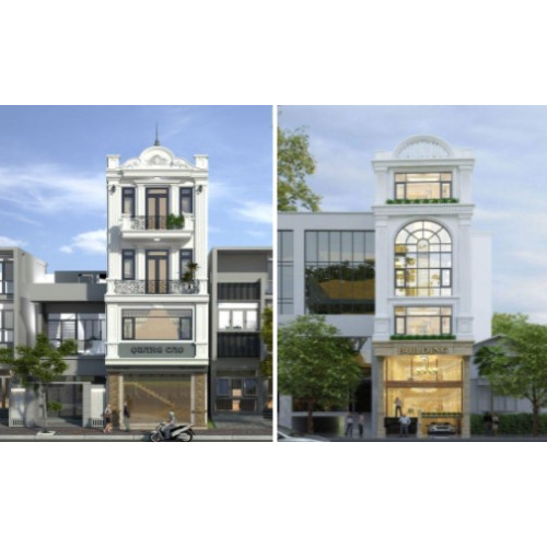 Mẫu nhà ống 4 tầng kiểu pháp | Sang trọng – thẩm mỹ - hiện đại