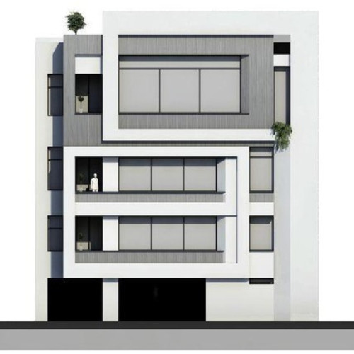 Mẫu nhà ống 4 tầng có gác lửng với bố cục khoa học