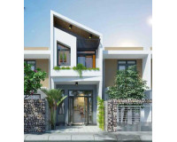 Các mẫu nhà 2 tầng 5x15m với phong cách thiết kế sang trọng