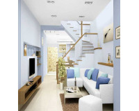 15 mẫu phòng khách nhà phố hiện đại với thiết kế ấn tượng