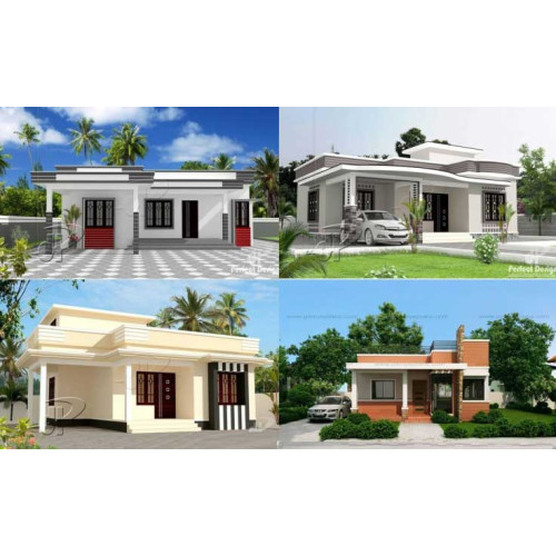 Kinh nghiệm “ vàng” trong thiết kế nội thất nhà cấp 4 mái bằng