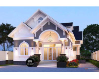 Bật mí giá xây nhà biệt thự 1 tầng hiện nay