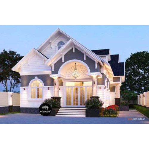 Bật mí giá xây nhà biệt thự 1 tầng hiện nay