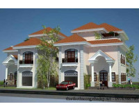 Mẫu biệt thự 3 tầng trên diện tích 10x18m thiết kế ấn tượng