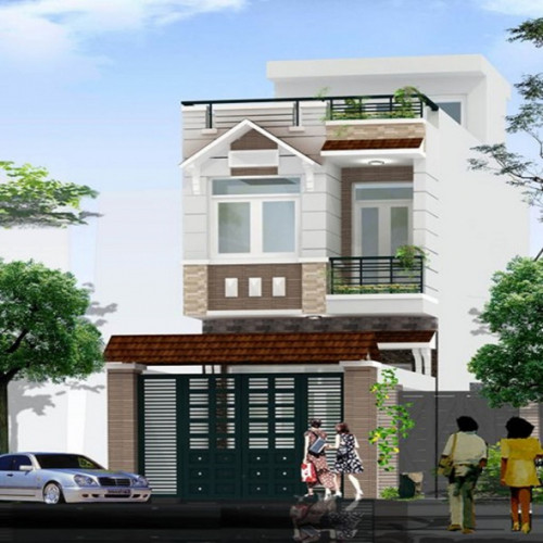 15 mẫu nhà 1 trệt 1 lầu có gác lửng theo xu hướng hiện đại