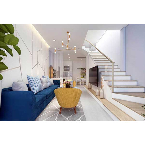 Gợi ý mẫu cầu thang chữ i đẹp cho không gian trở nên ấn tượng