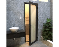 Cửa nhôm kính nhà vệ sinh với ưu điểm, tính năng và báo giá