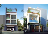 Mẫu nhà 2 tầng có hầm để xe đang thu hút nhiều chủ đầu tư