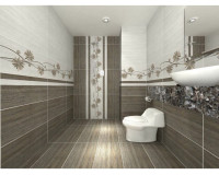 Mẫu gạch ốp tường nhà tắm phù hợp với mọi gia đình