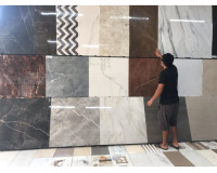 Sử dụng gạch lát nền màu trắng sữa cho không gian bắt mắt