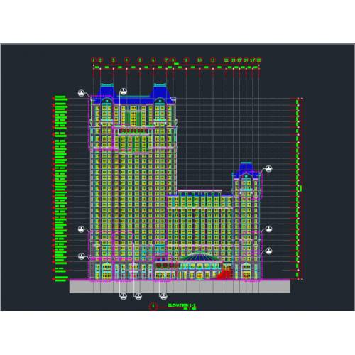 Tài liệu tham khảo file cad chung cư đẹp nhất hiện nay