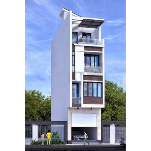 Các mẫu nhà 1 trệt 2 lầu 1 tum hiện đại hợp xu hướng hiện nay