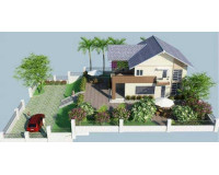 Mẫu biệt thự 2 tầng 600 triệu ở nông thôn (tính thẩm mỹ cao)