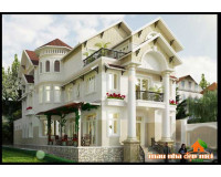 Mẫu biệt thự tân cổ điển 3 tầng đẹp xu hướng 2024