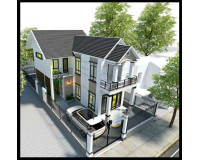 Mẫu nhà 2 tầng mái thái phong cách Tân Cổ Điển
