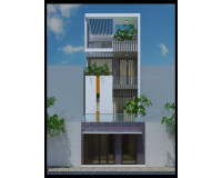 Mẫu nhà phố 3 tầng 5x17m với nội thất đa tiện nghi