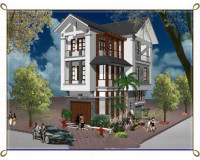 Mẫu nhà phố 3 tầng mái thái đẹp mang đến kiến trúc Độc Đáo