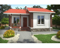 Ngắm nhìn mẫu nhà cấp 4 diện tích 70m2 lợp mái tôn