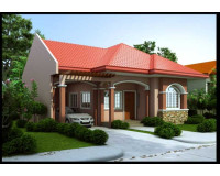 Mẫu nhà cấp 4 diện tích 70m2 có 3 phòng ngủ và gara để xe