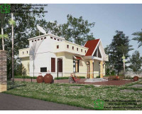 Mẫu nhà 1 tầng mái bằng kinh phí đầu tư 600 triệu