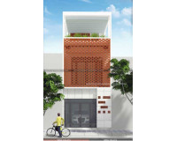 Mẫu nhà ống 1 trệt 1 lầu đẹp diện tích 4×20 không gian hiện đại