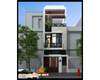 Mẫu thiết kế nhà ống 2 tầng mặt tiền 4m có 3 phòng ngủ