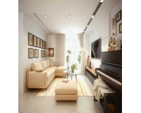 10 mẫu phòng khách căn hộ chung cư cao cấp hiện đại