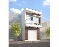 Xây nhà 2 tầng mặt tiền 4m và những lưu ý