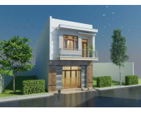 Chi phí xây nhà 1 trệt 1 lầu 4x12 kinh phí dưới 600 triệu