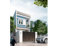 Mẫu nhà 2 tầng 3 phòng ngủ 5x15 đáp ứng nhu cầu sinh hoạt