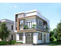 Mẫu nhà 2 tầng 7x10m đẹp hút mắt ấn tượng từ cái nhìn đầu