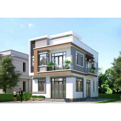 Mẫu nhà 2 tầng 7x10m đẹp hút mắt ấn tượng từ cái nhìn đầu