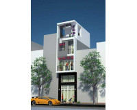 Tham khảo công thức tính chi phí xây nhà 4 tầng 35m2 