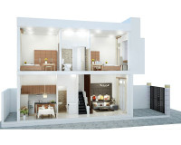 Mẫu nhà cấp 4 4x12m và những ưu điểm vượt trội 