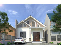 Chiêm ngưỡng mẫu nhà cấp 4 đẹp 4x16 nhỏ gọn và thanh thoát 