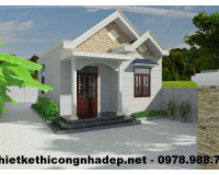 Mẫu nhà cấp 4 nhỏ gọn kinh phí đầu tư chỉ với 250 triệu