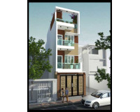 Mẫu thiết kế nhà ống 3 tầng 4x12m tối ưu không gian sống