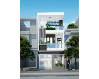 Chi phí xây nhà ống 3 tầng 100m2 hết bao nhiêu tiền?