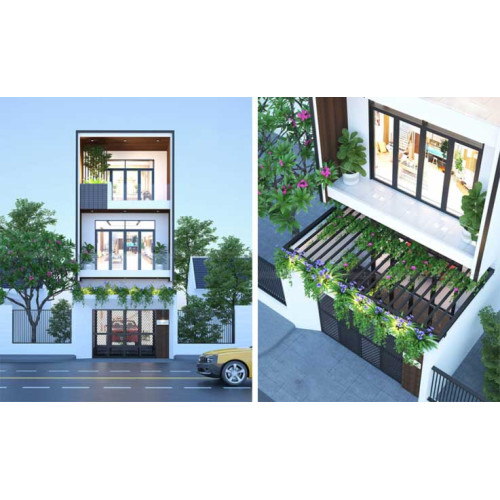 Dự toán chi phí xây nhà 1 trệt 1 lầu 5×17m hết bao nhiêu?