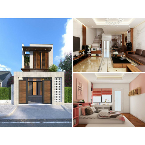 Báo giá chi phí xây dựng nhà 2 tầng trọn gói mới nhất 2024