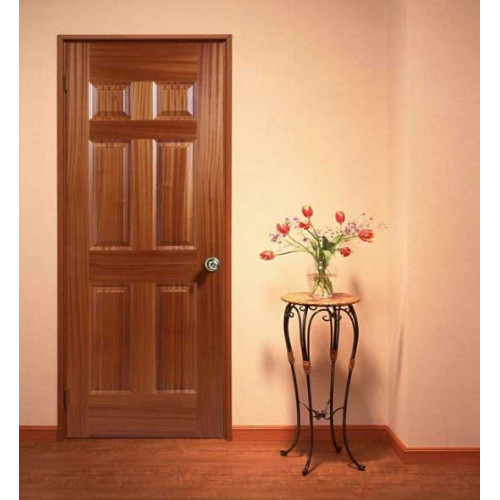 Mẫu cửa phòng ngủ bằng gỗ tự nhiên đẹp nhất năm 2024