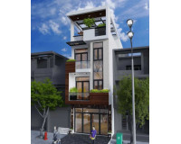 Báo giá chi phí xây nhà 4 tầng Đức Linh, Bình Thuận