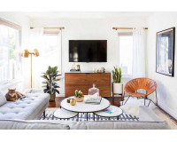 Mẫu phòng khách 15m2 đẹp tiện nghi theo phong cách hiện đại